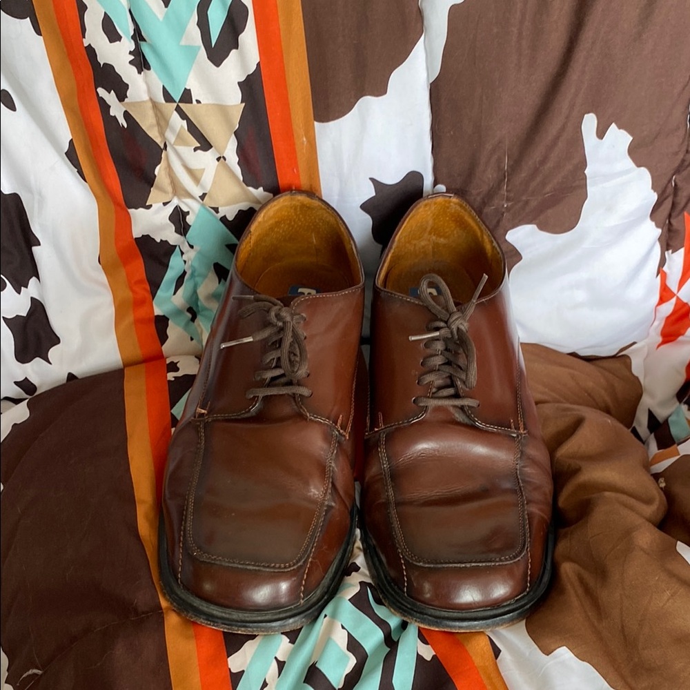 Men's Brown Leather Shoes